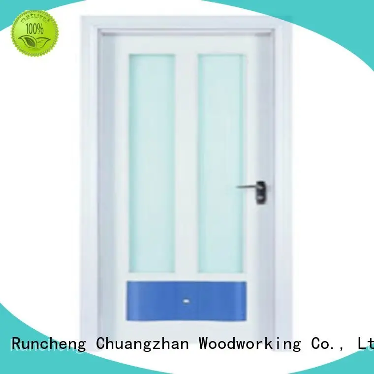 wooden glazed front doors d0074 x0283 OEM wooden double glazed doors Runcheng Woodworking 1