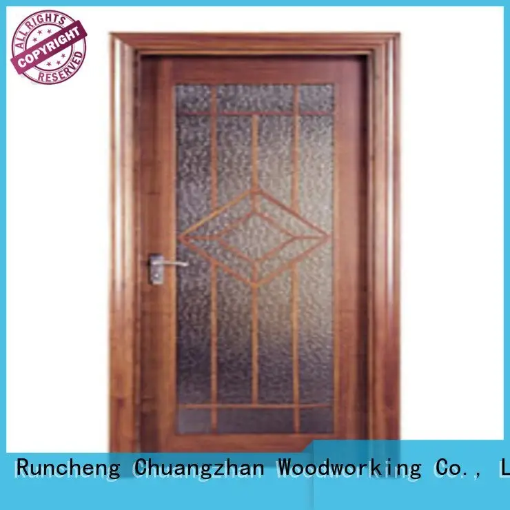 Runcheng Woodworking pp003t pp007t pp005 flush mdf interior wooden door pp0142 1