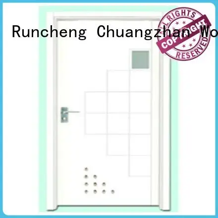 Hot flush mdf interior wooden door flush pp0014 pp009 Runcheng Woodworking Brand 1