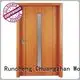Quality flush mdf interior wooden door Runcheng Woodworking Brand pp0043 wooden flush door 1