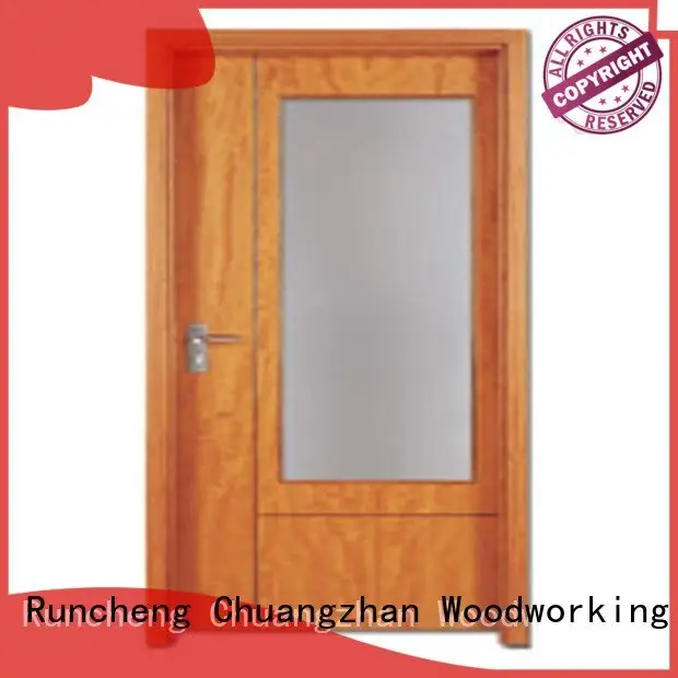 pp003t3 wooden flush door Runcheng Woodworking flush mdf interior wooden door 1