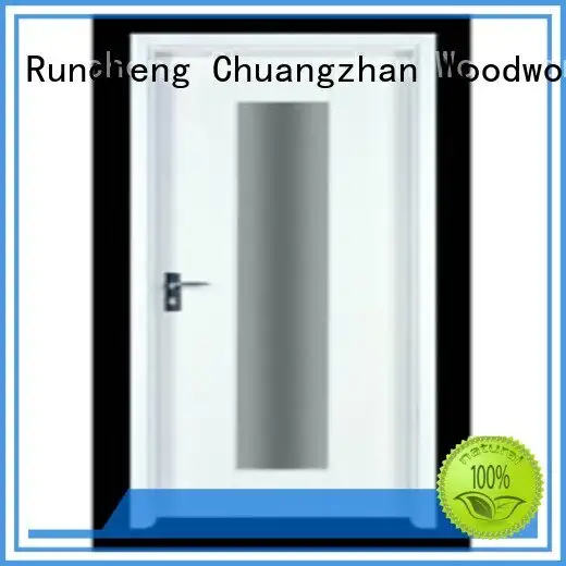 Runcheng Woodworking flush mdf interior wooden door pp005t2 pp007t2 pp012 1