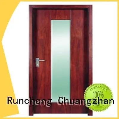 Runcheng Woodworking flush mdf interior wooden door pp0012 pp0143 pp0153 pp0122 1