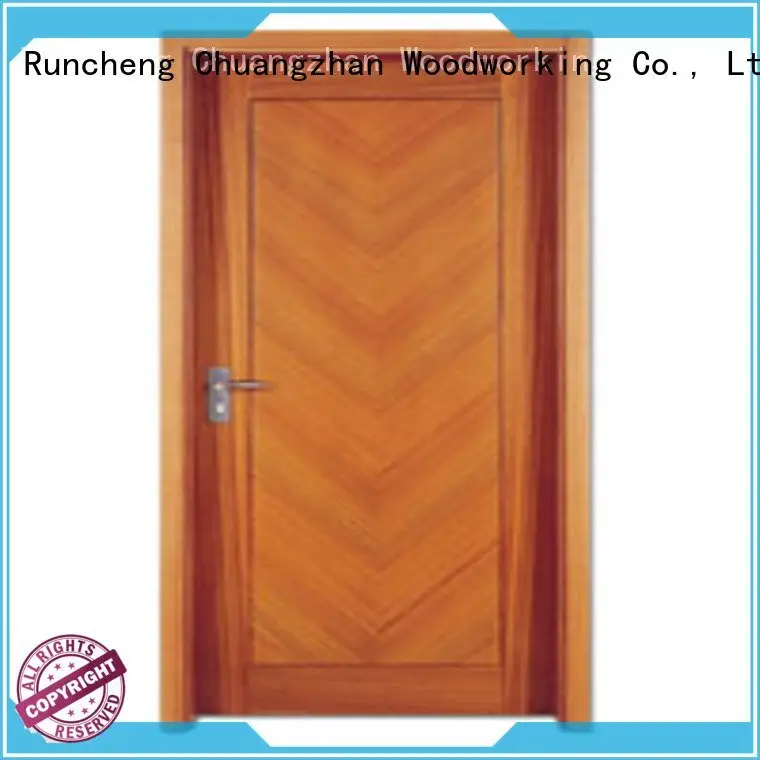 pp0033 pp0023 flush mdf interior wooden door Runcheng Woodworking 1