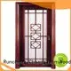 wooden glazed front doors x0303 x0233 x0093 Runcheng Woodworking 1