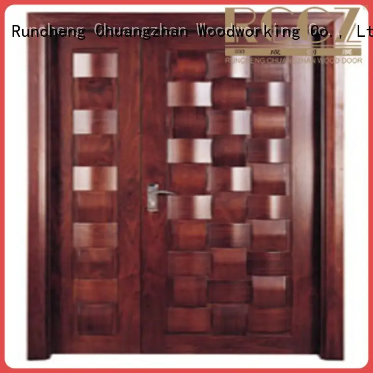 Runcheng Woodworking Brand l0081 x0111 door interior double doors double 1