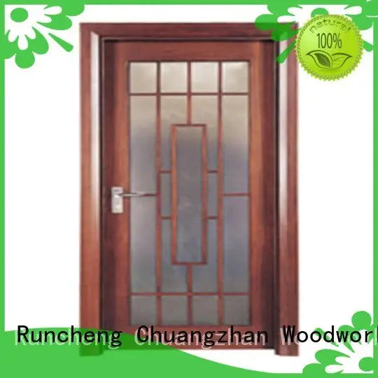 x0134 x0283 x0133 wooden glazed front doors Runcheng Woodworking 1