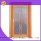 Hot wooden glazed front doors l0083 wooden double glazed doors x0183 Runcheng Woodworking 1