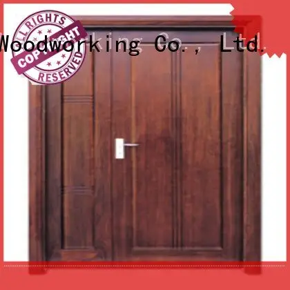 Runcheng Woodworking Brand x0101 white double doors x0081 door 1