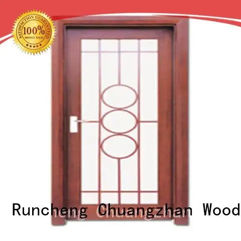 Runcheng Woodworking x0223 x0133 wooden double glazed doors d0074 x0104 1