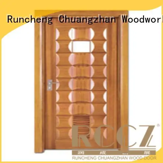 composite interior doors x0152 solid wood bathroom doors x0252 Runcheng Woodworking 1
