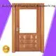 wooden glazed front doors x0183 wooden double glazed doors d0074 Runcheng Woodworking 1