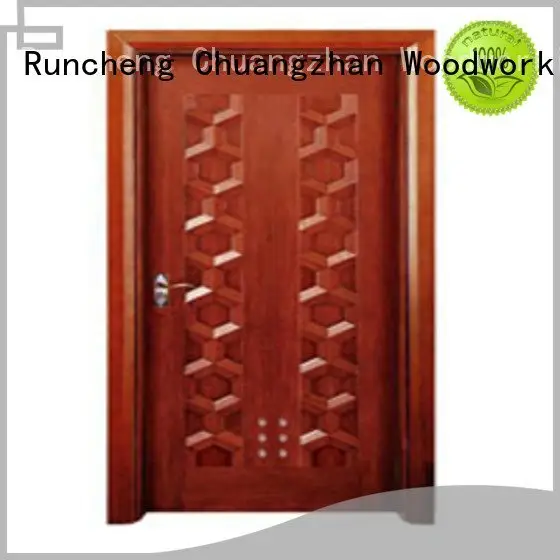 Hot composite interior doors x0282 solid wood bathroom doors l0082 Runcheng Woodworking 1