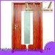 wooden glazed front doors x0104 x0234 Runcheng Woodworking Brand 1
