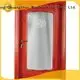 wooden glazed front doors pure wood s0083 Runcheng Woodworking 1