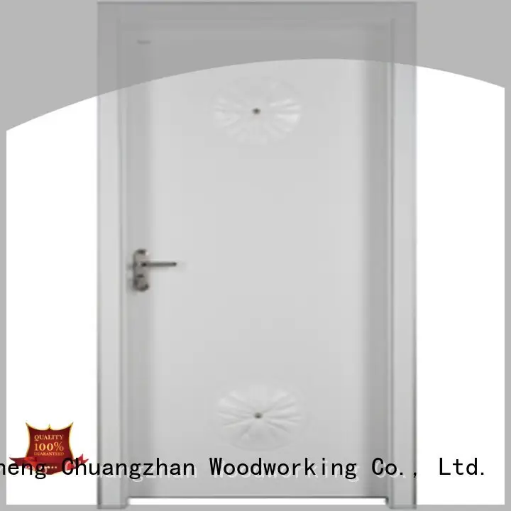 bedroom door designs in wood door s011 Runcheng Woodworking Brand 1