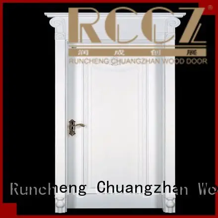 internal white mdf composited wooden door sunshine mdf composite wooden door mediterranean1 Runcheng Woodworking 1