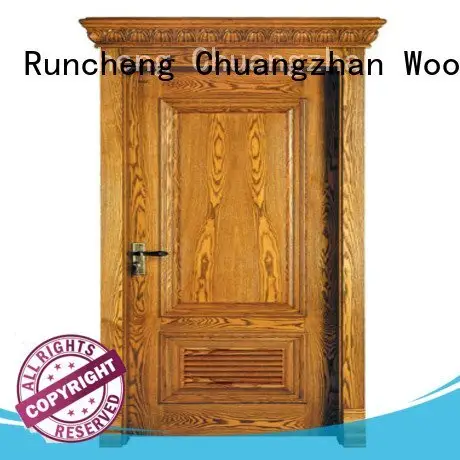 OEM oak veneer interior doors kitchen door bathroom wood veneer sheets 1