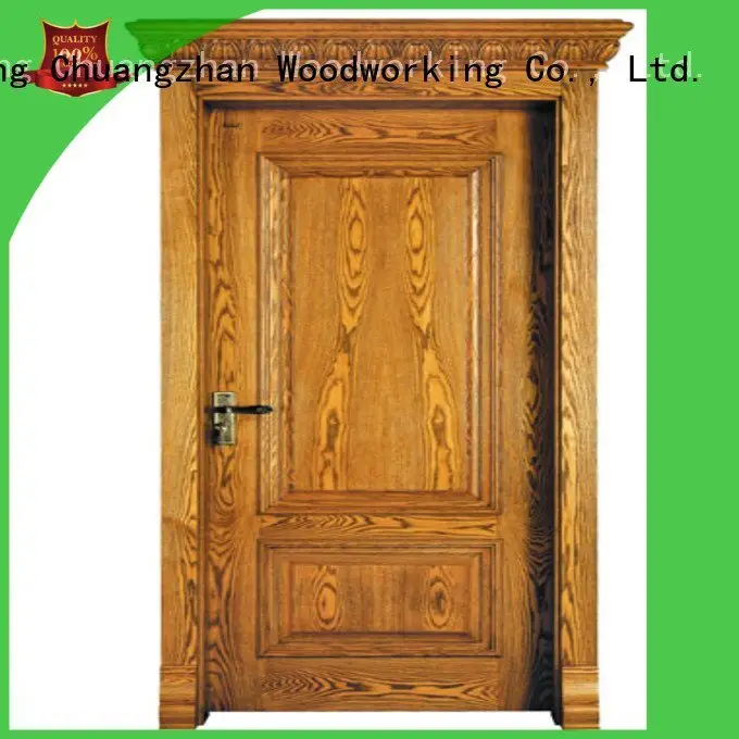 kitchen door bathroom Runcheng Woodworking oak veneer interior doors 1