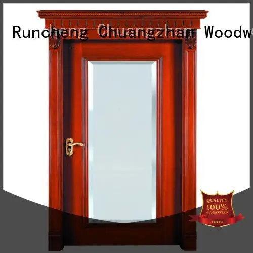 Hot internal veneer doors bathroom wood veneer door kitchen Runcheng Woodworking 1