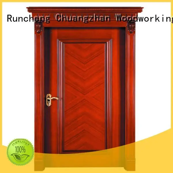OEM internal veneer doors victorian bedroom kitchen wood veneer door 1