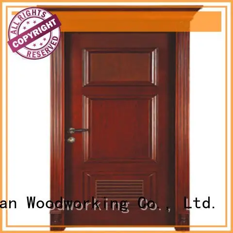 british door kitchen classic Runcheng Woodworking solid wood bedroom composite door 1