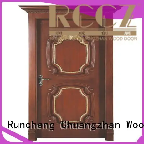 Runcheng Woodworking Brand sf005 s017 door interior wooden door with solid wood d015 1