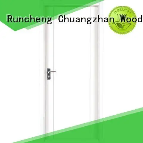 internal white mdf composited wooden door internal mdf interior doors Runcheng Woodworking Brand 1