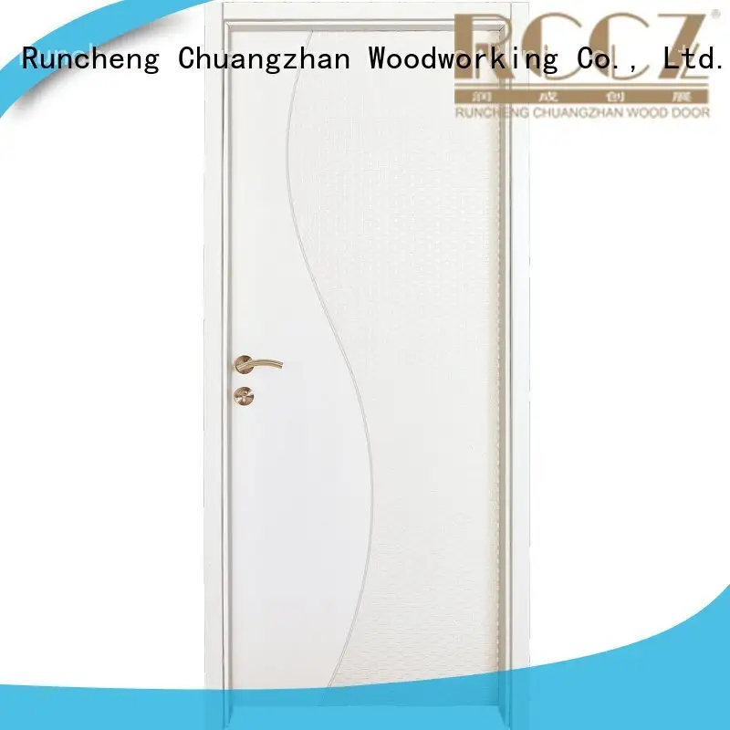 Runcheng Woodworking Brand mdf internal white mdf composited wooden door composited gk011 1