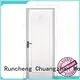 internal white mdf composited wooden door pp037 Runcheng Woodworking Brand mdf interior doors 1