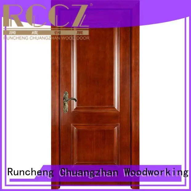 Runcheng Woodworking Brand veneer x036 solid wood bedroom composite door x052 pp007t 1