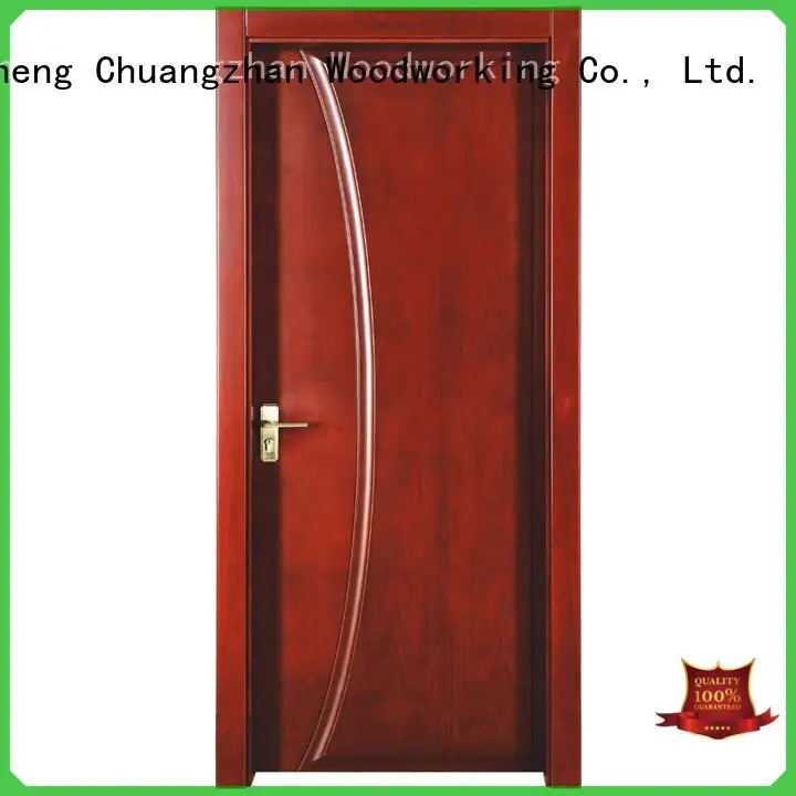 composited z002p Runcheng Woodworking solid wood bedroom composite door 1
