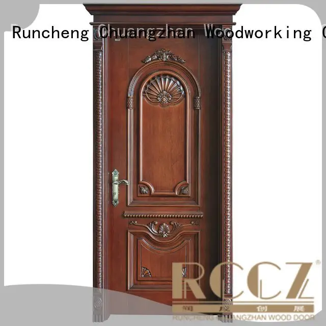 k002 x036 solid wood bedroom composite door Runcheng Woodworking 1