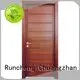solid wood bedroom composite door gk002 veneer OEM solid wood composite doors Runcheng Woodworking 1