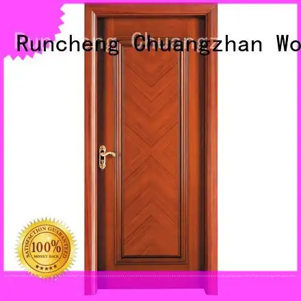 composited x019 x035 ck010 Runcheng Woodworking solid wood composite doors 1