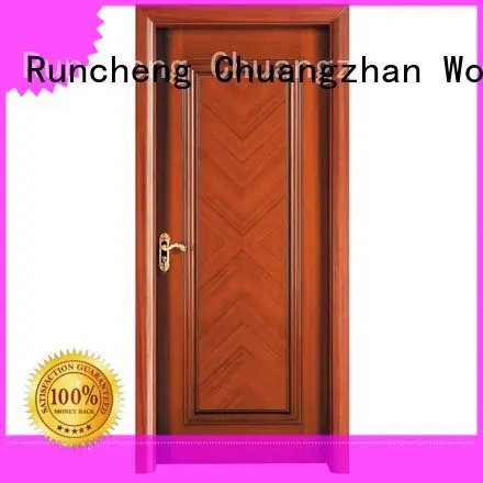 composited x019 x035 ck010 Runcheng Woodworking solid wood composite doors 1