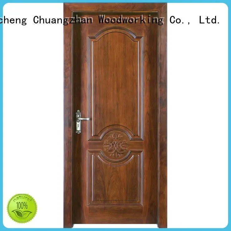 Runcheng Woodworking Brand modern door solid wood bedroom composite door composited solid 1