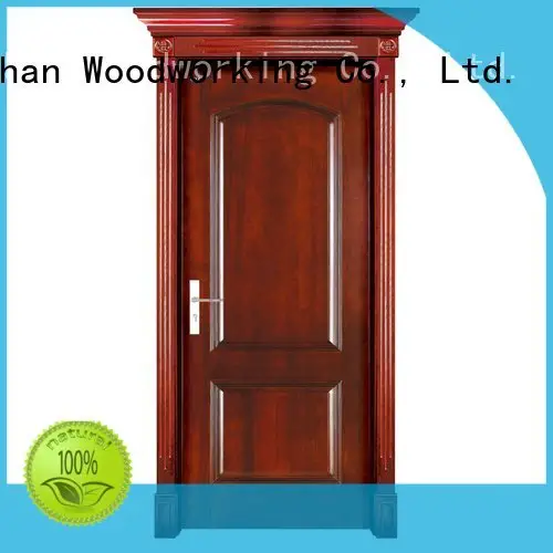 wooden solid solid wood bifold doors pure Runcheng Woodworking 1