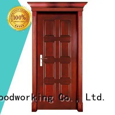 solid wood interior doors for sale pure solid wood bifold doors Runcheng Woodworking Brand 1