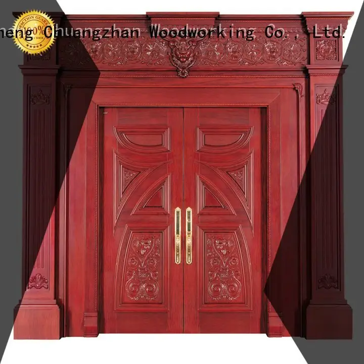 white double doors veneer pure OEM interior double doors Runcheng Woodworking 1