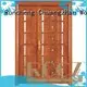 OEM white double doors veneer solid glass interior double doors 1
