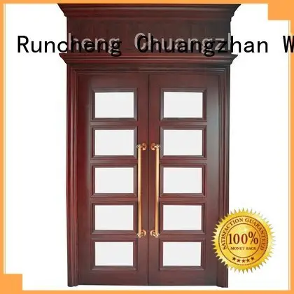 white double doors veneer interior interior double doors Runcheng Woodworking Warranty 1