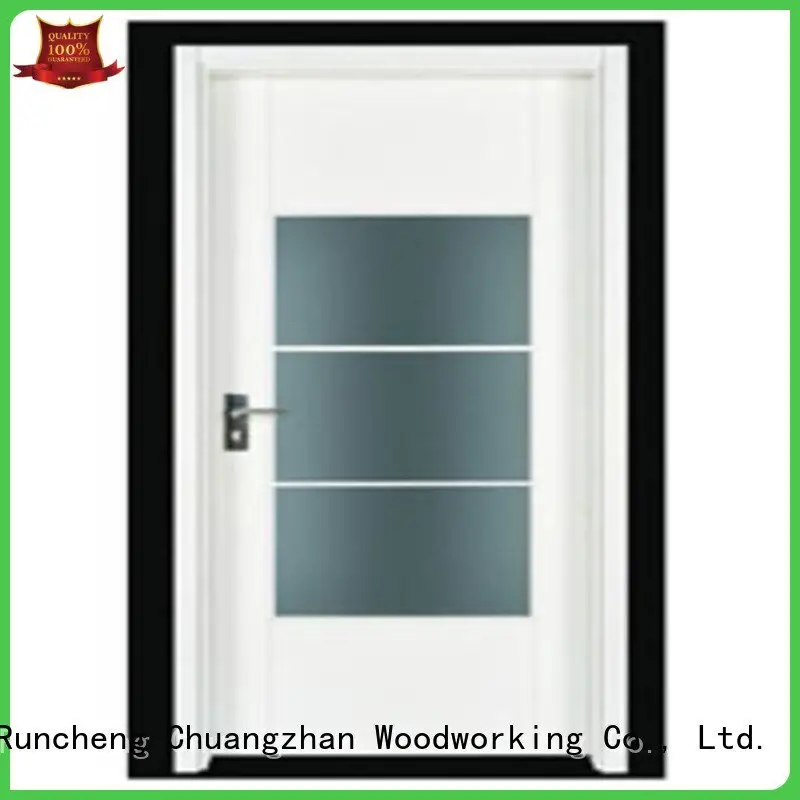 flush door door door Runcheng Woodworking flush mdf interior wooden door 1