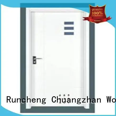 flush mdf interior wooden door flush Runcheng Woodworking Brand wooden flush door 1
