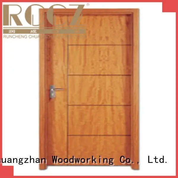 flush
 flush mdf interior wooden door door flush Runcheng Woodworking Brand door 1