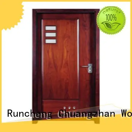 door door flush Runcheng Woodworking flush mdf interior wooden door flush 1