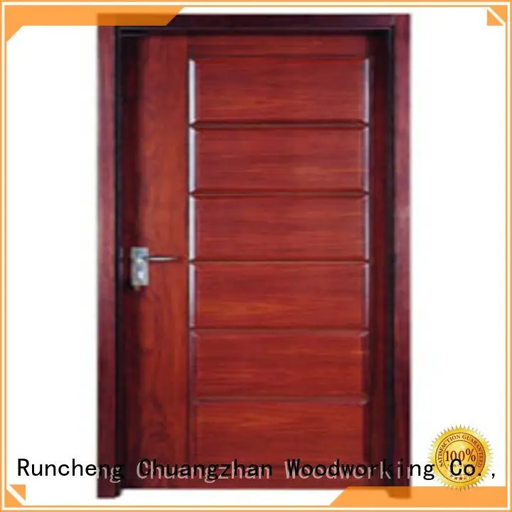 flush mdf interior wooden door door flush wooden flush door Runcheng Woodworking Brand 1
