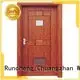 Runcheng Woodworking Brand bathroom door door solid wood bathroom doors door 1