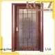 glazed door door Runcheng Woodworking wooden double glazed doors 1
