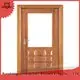 wooden glazed front doors glazed door door Runcheng Woodworking 1